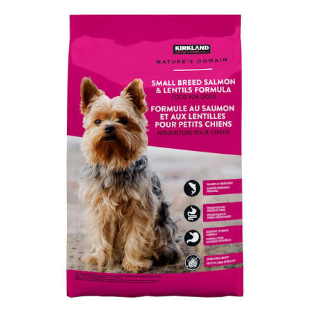 KIRKLAND SIGNATURE DOG FOOD SALMON & LENTILS 9.07KG