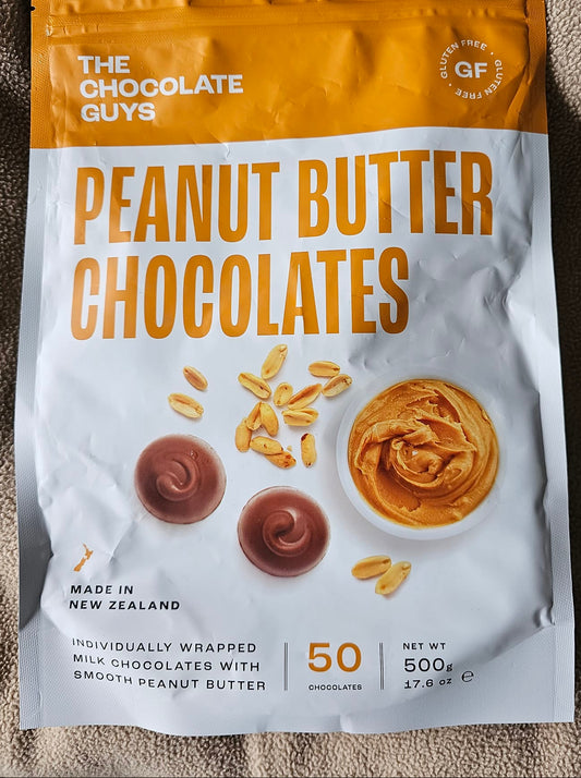 THE CHOCOLATE GUYS PEANUT BUTTER CHOCOLATES 500G
