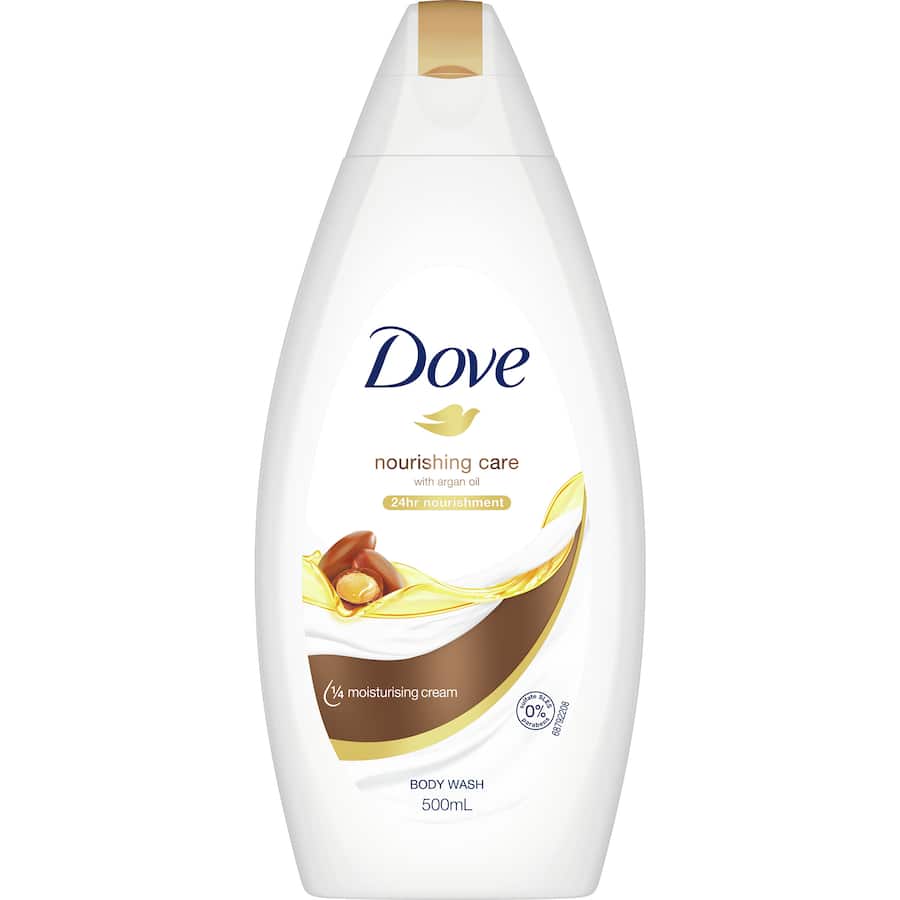 Dove Nourishing Care With Argan Oil Body Wash 500ml