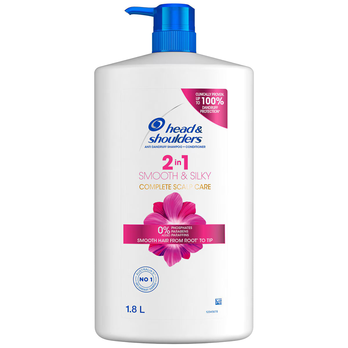 Head & Shoulders Smooth & Silky 2 in 1 1.8L