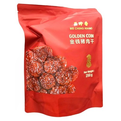 Bee Cheng Hiang Golden Pork Coin 250g