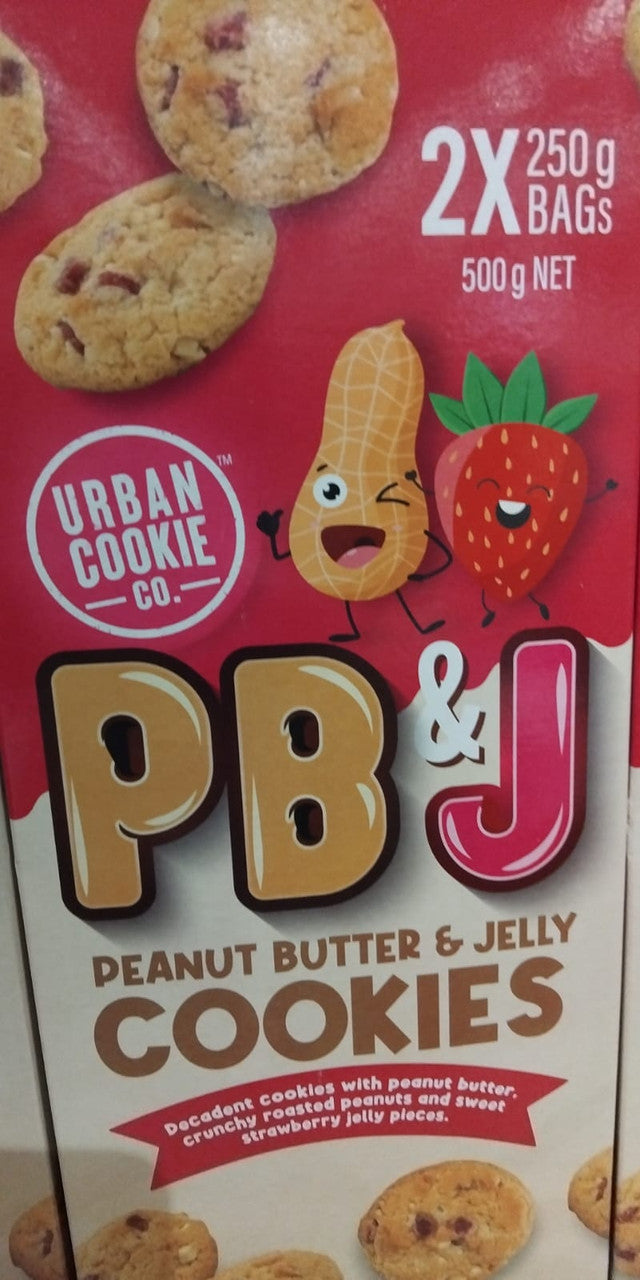 Urban Cookie Co PB&J Cookies 500g
