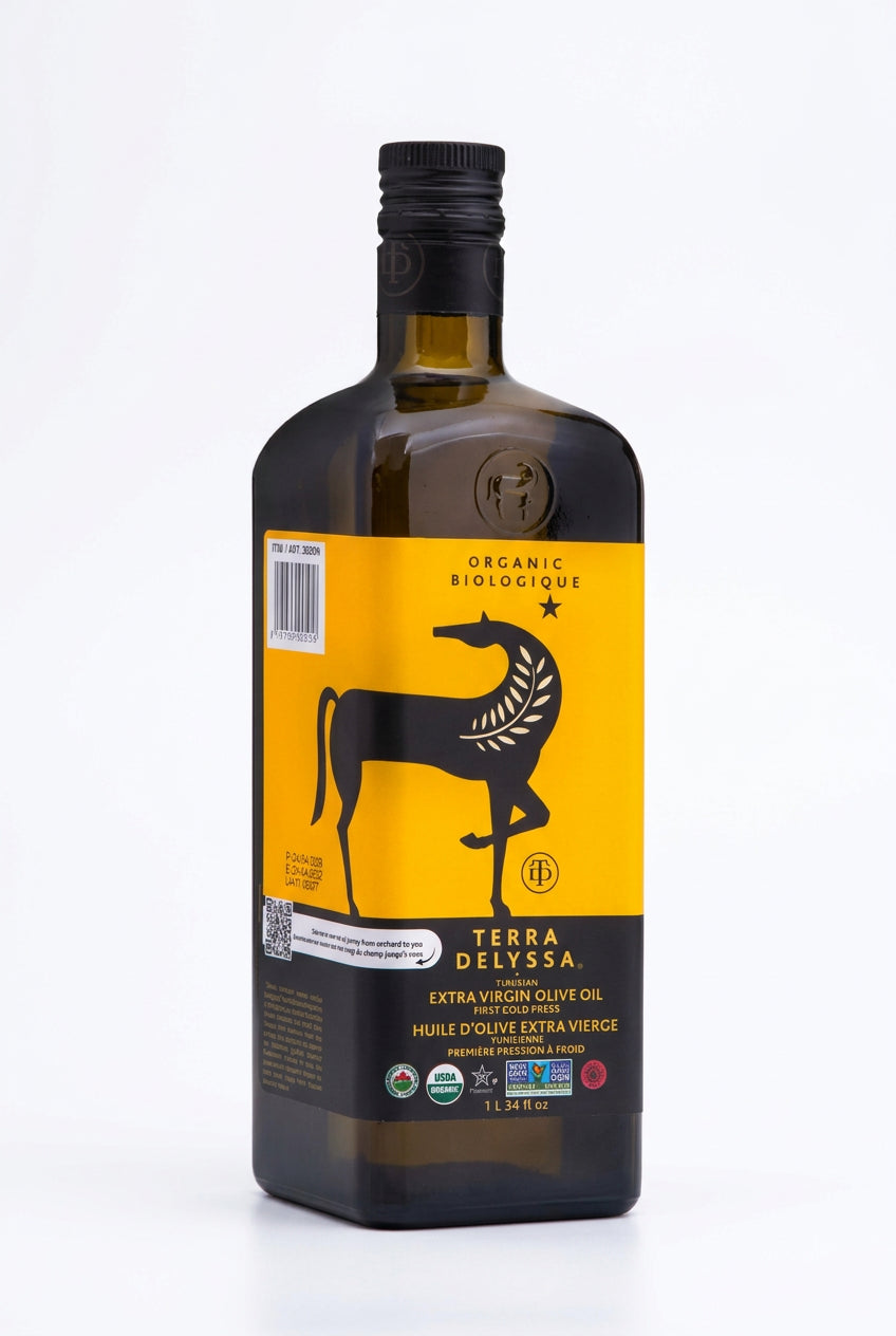 Terra Delyssa Extra Virgin Organic Olive Oil 1L