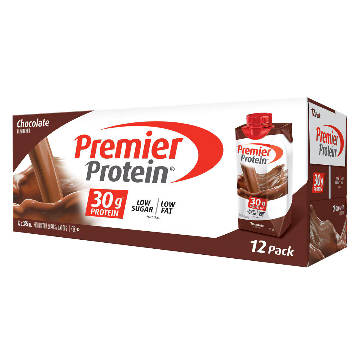 PREMIER PROTEIN CHOCOLATE PROTEIN SHAKE 12 X 325ML