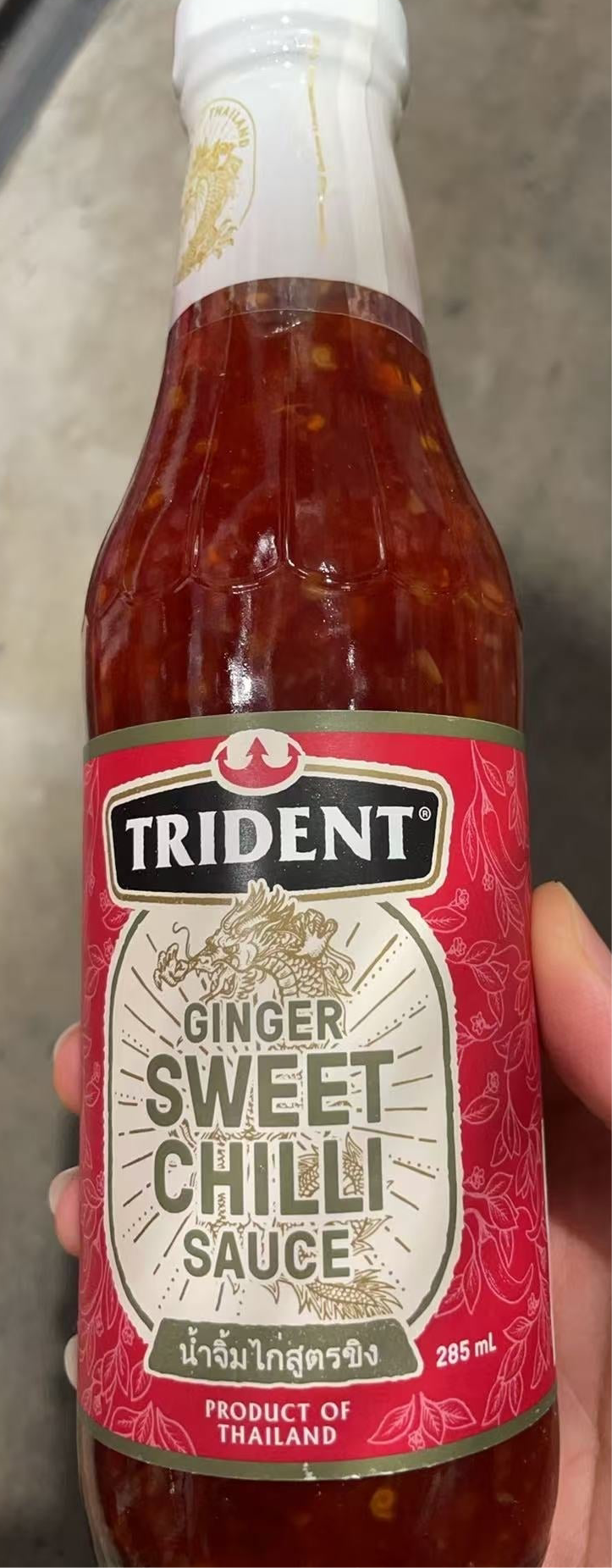 Trident Sweet Chilli Sauce With Ginger 285ml