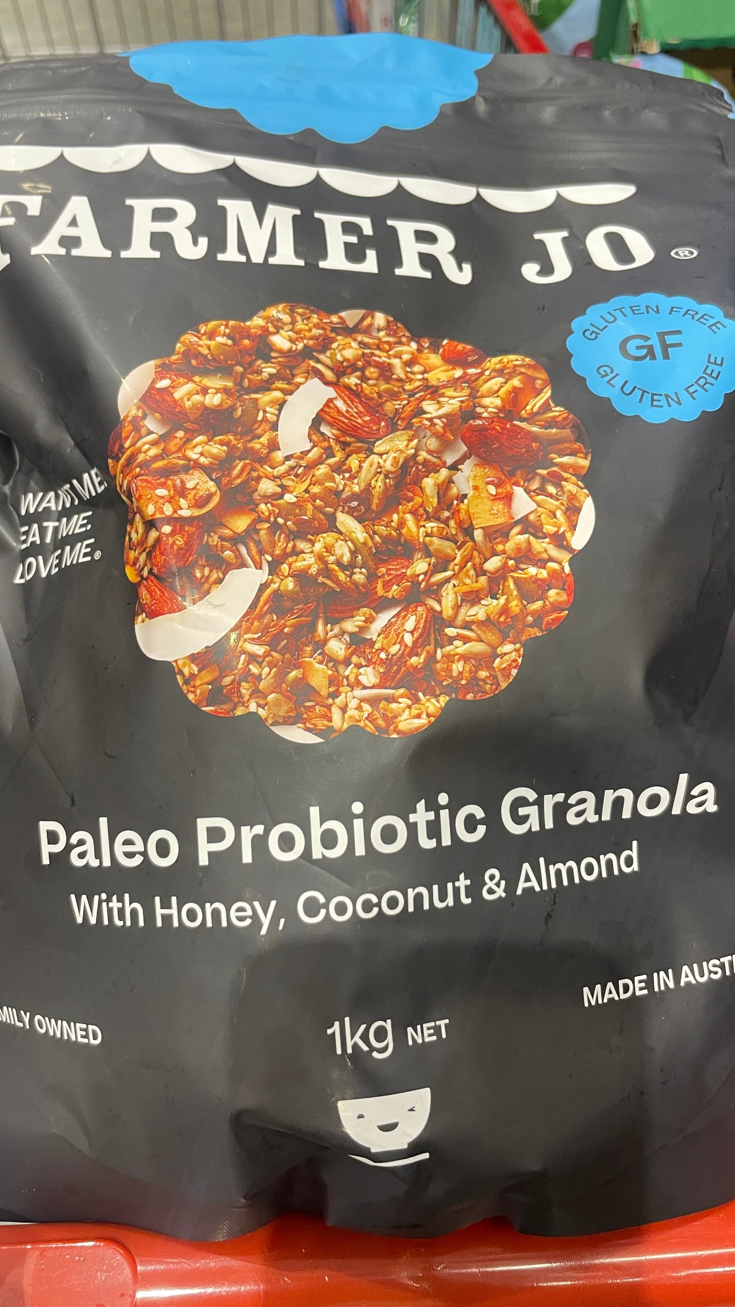 FARMER JO PALEO GRANOLA 1KG