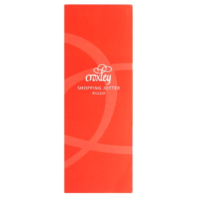 Croxley Shopping Jotter Notepad 1pk