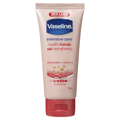 Vaseline Healthy Hands Nail Strengthening Hand Lotion 75ml