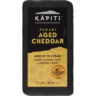 Kapiti Pakari Aged Cheddar Cheese 170g