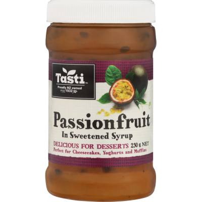 Tasti Passionfruit In Sweetened Syrup 230g