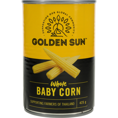 Golden Sun Whole Baby Corn 425g
