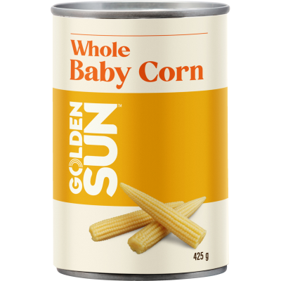 Golden Sun Whole Baby Corn 425g
