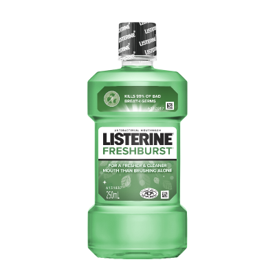 Listerine Antiseptic Fresh Burst Mouthwash 250ml