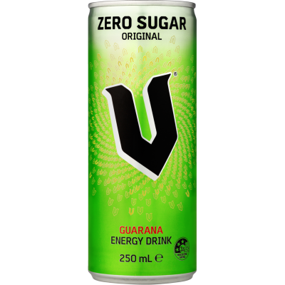 V Zero Sugar Original Guarana Energy Drink 250ml