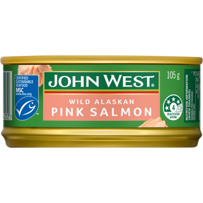 John West Wild Alaskan Pink Salmon 105g