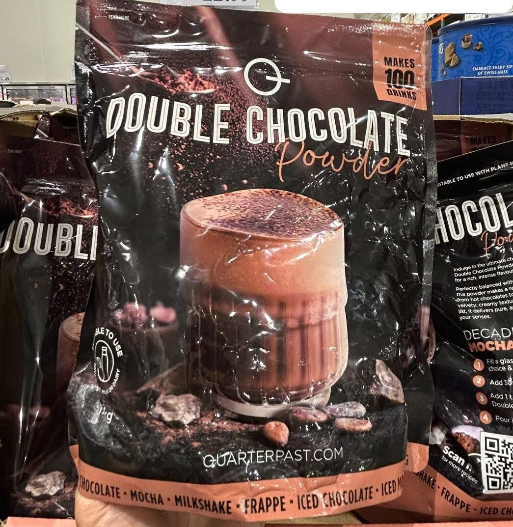 QUARTERPAST DOUBLE CHOCOLATE POWDER 1.5KG