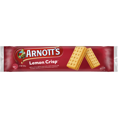 Arnott's Lemon Crisp Biscuits 250g