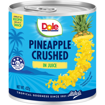 Dole Pineapple Crushed In Juice 432g