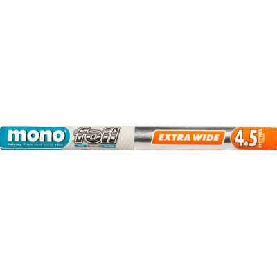 Mono Extra Wide Aluminium Foil Refill 440mm Wide 4.5m