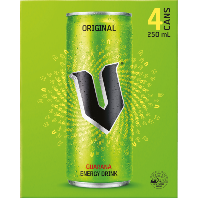 V Green Guarana Energy Drink 1000ml