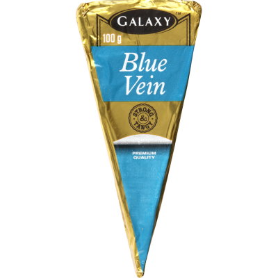 Galaxy Dense & Crumbly Blue Vein Cheese 100g