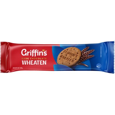 Griffin's Dark Chocolate Wheaten Biscuits 200g