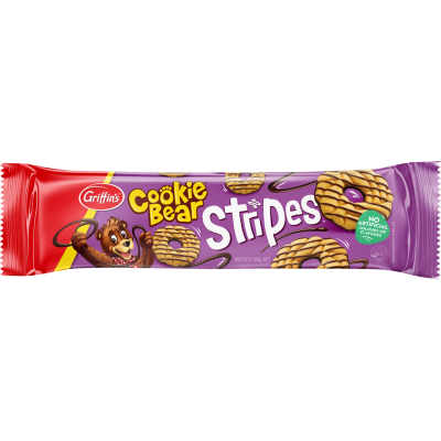 Griffin's Cookie Bear Stripes Biscuits 200g