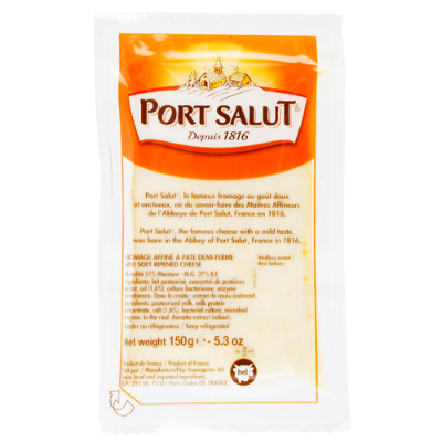 Port Salut Semi Soft Cheese 150g