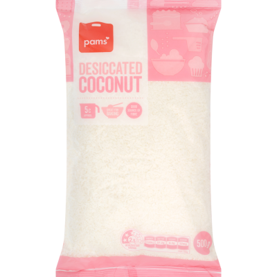 Pams Desiccated Coconut 500g
