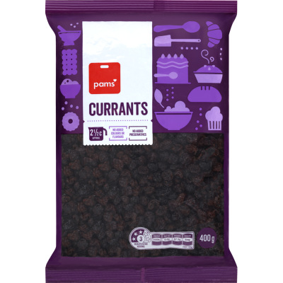 Pams Currants 400g