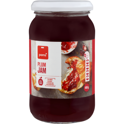 Pams Plum Jam 450g