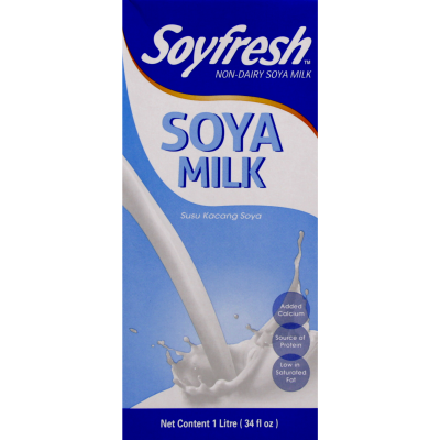 Soyfresh Added Calcium Soya Milk 1l