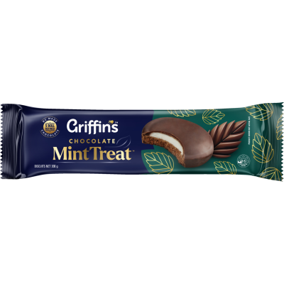 Griffin's Mint Treat Chocolate Biscuits 200g