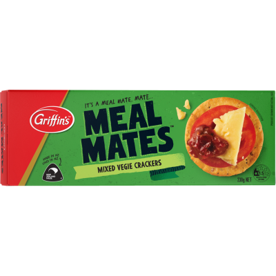 Griffin's Meal Mates Mixed Vegie Crackers 230g