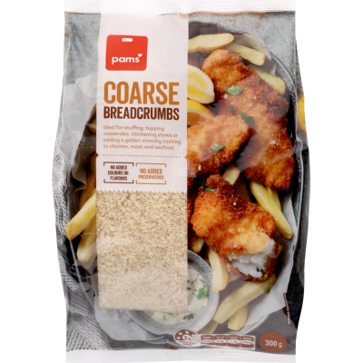 Pams Coarse Breadcrumbs 300g