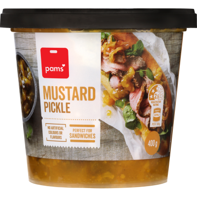 Pams Mustard Pickle 400g