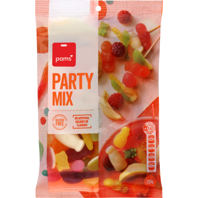 Pams Party Mix 230g