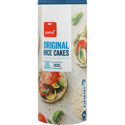 Pams Original Rice Cakes 128g