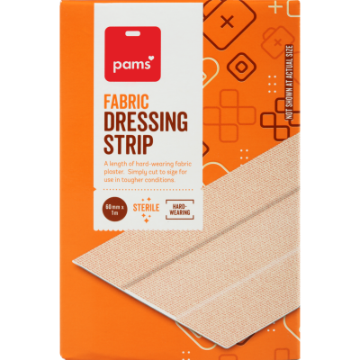 Pams Fabric Dressing Strip 1m