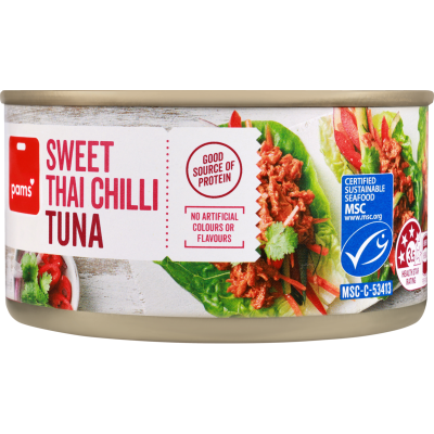 Pams Sweet Thai Chilli Tuna 185g