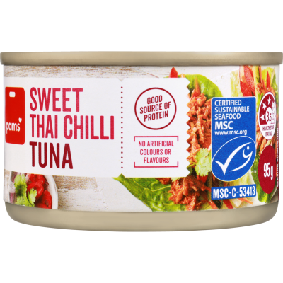 Pams Sweet Thai Chilli Tuna 95g