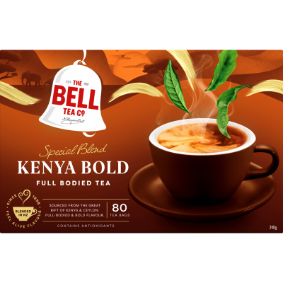 Bell Kenya Bold Black Tea Bags 80pk