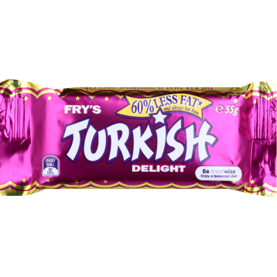 Fry's Turkish Delight Chocolate Bar 55g