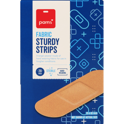 Pams Fabric Sturdy Strips 20pk