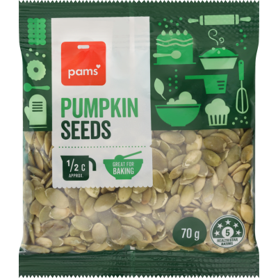Pams Pumpkin Seeds 70g