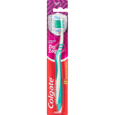 Colgate Zig Zag Soft Toothbrush 1pk