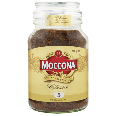 Moccona Classic Medium Roast Instant Coffee Jar 200g