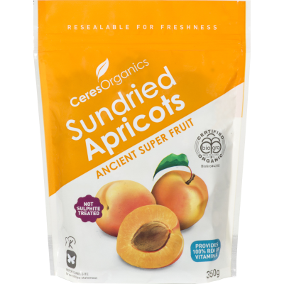 Ceres Organics Sundried Apricots 350g