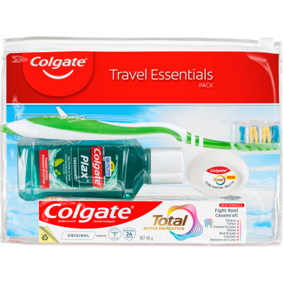 Colgate Travel Essentials Oral Care Kit 1pk