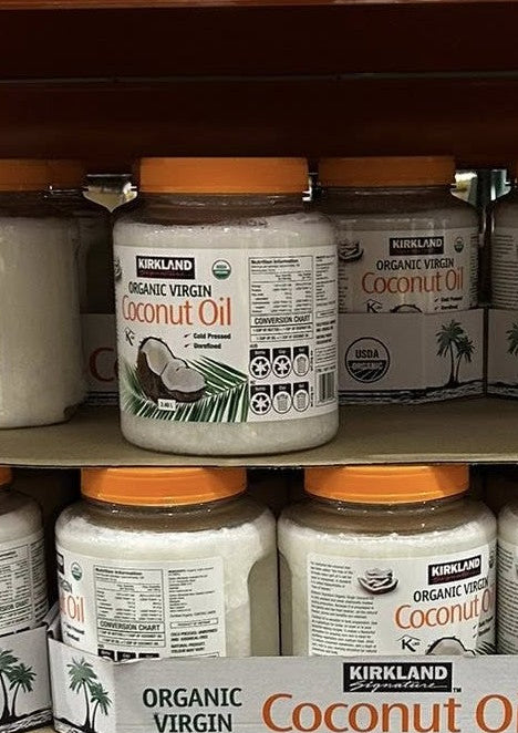 KIRKLAND SIGNATURE ORGANIC COCONUT OIL 2.48L